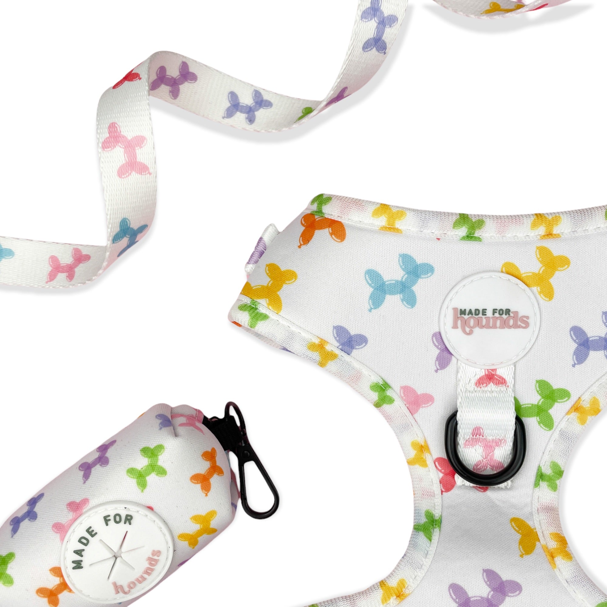The Party Dogs Harness Set - Adjustable