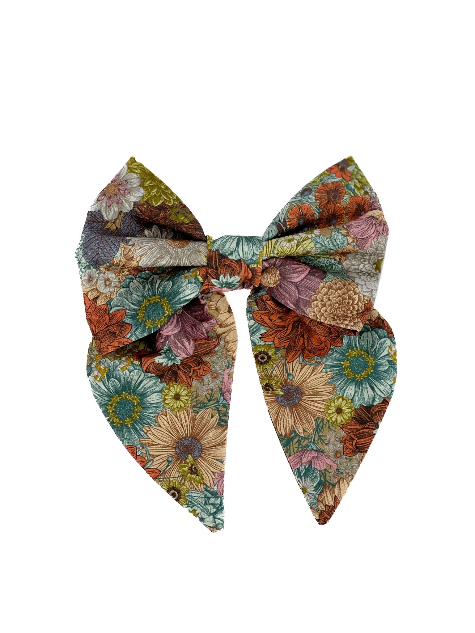 Sailor Bow Tie - Zinnia Floral