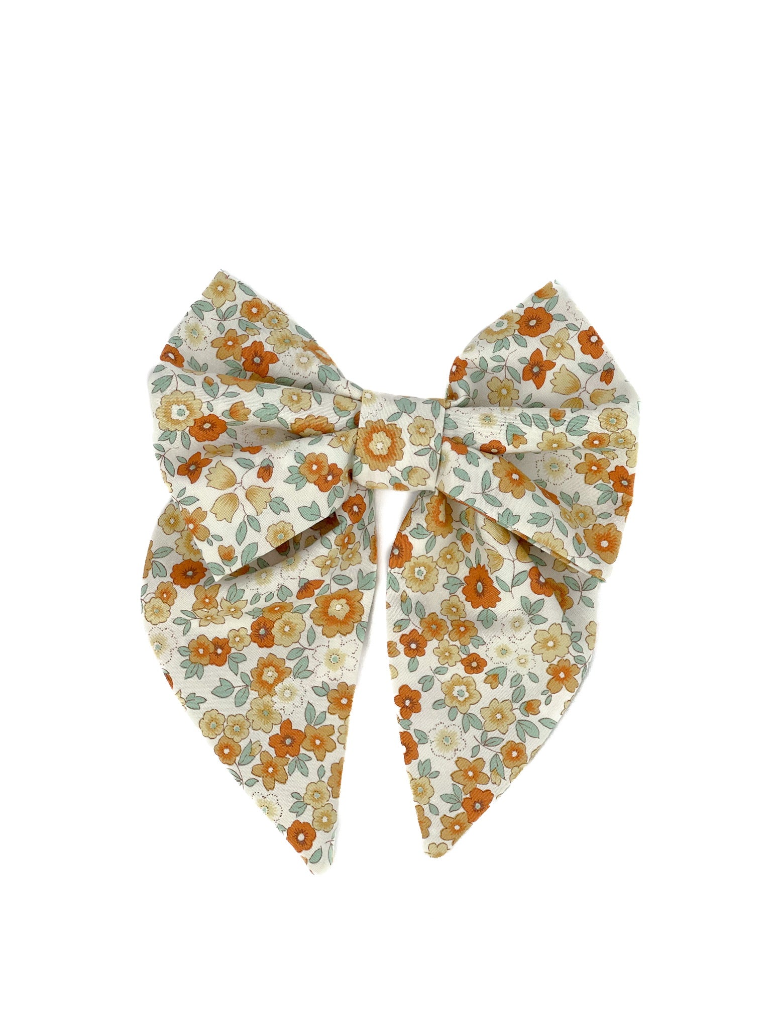 Sailor Bow Tie - Muted Gold Floral