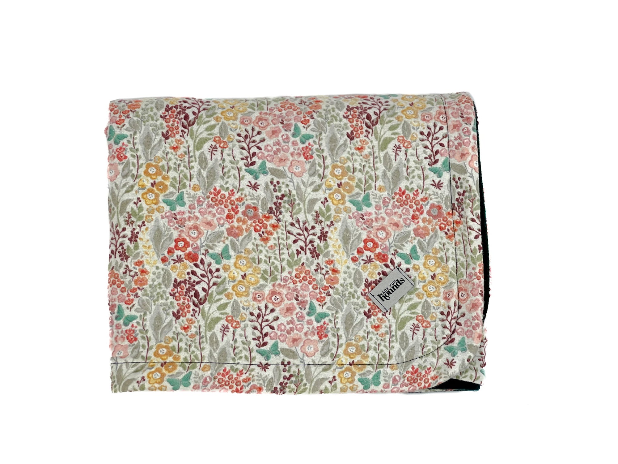Flannel and Fleece Cosy Pet Blanket - Country Floral