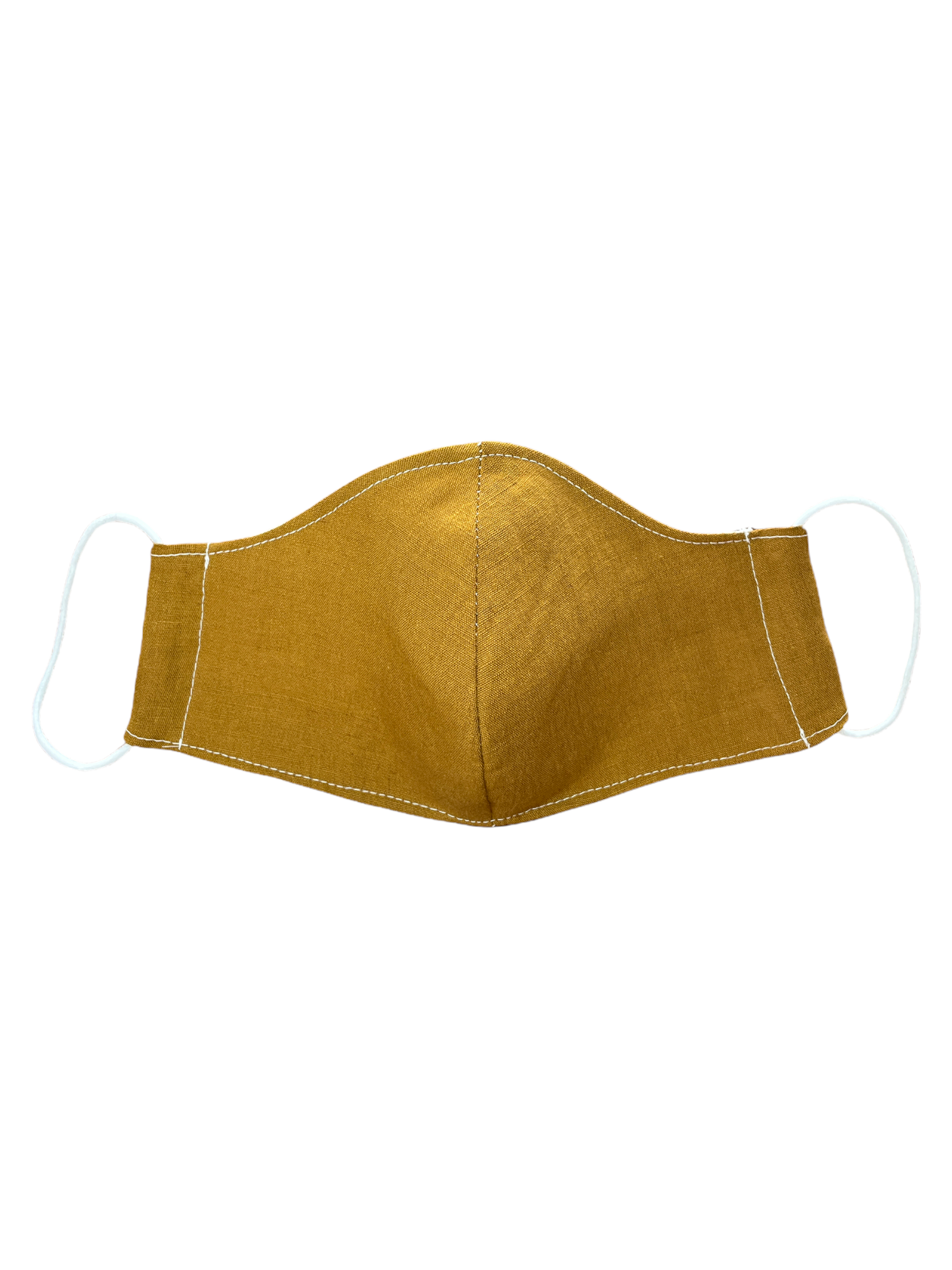 Gold Linen/Cotton Face Mask