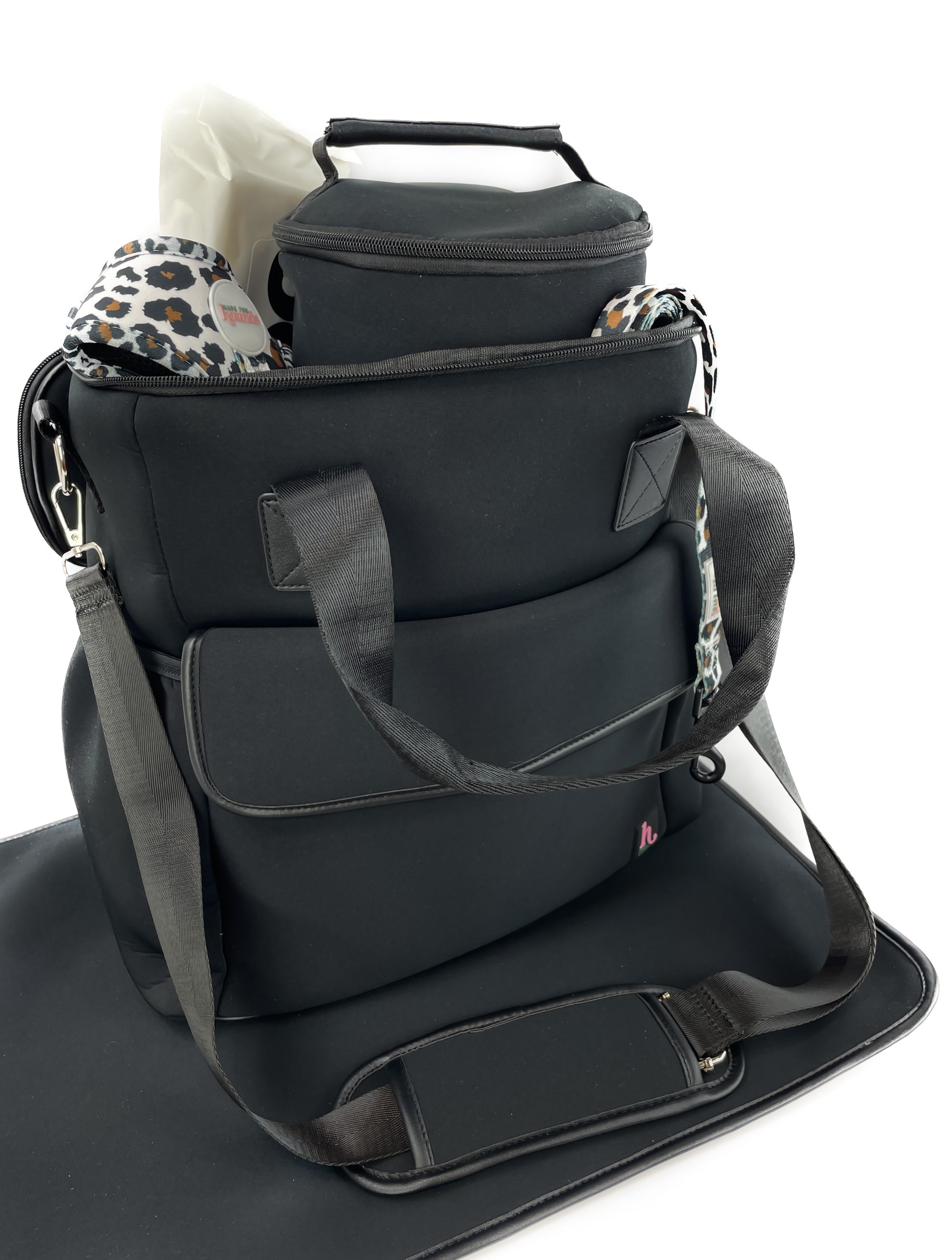 The Overnight Pet Travel Bag - Black