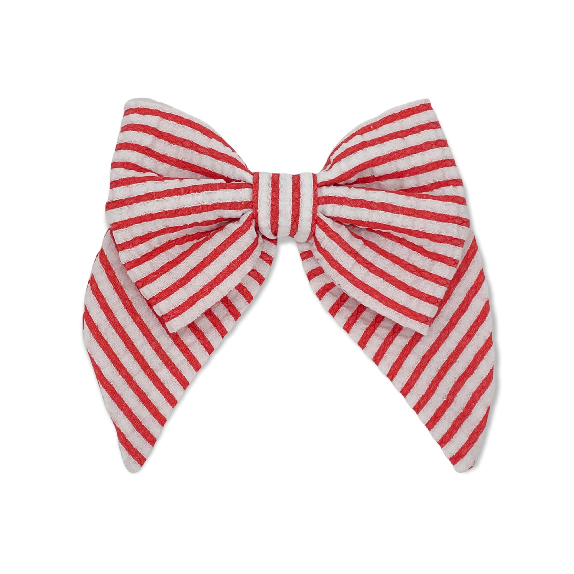 Candy Stripe Sailor Bow