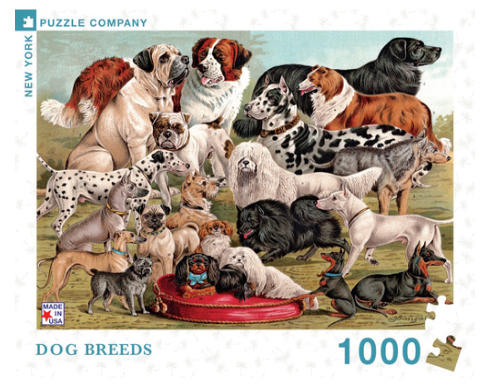 New York Puzzle Company - Dog Breeds