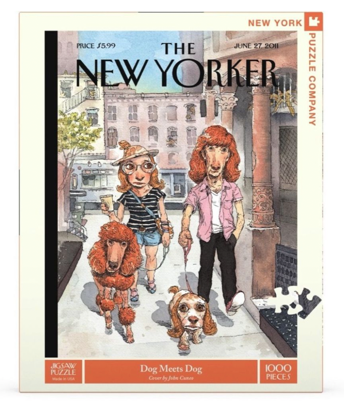 New York Puzzle Company - Dog Meets Dog