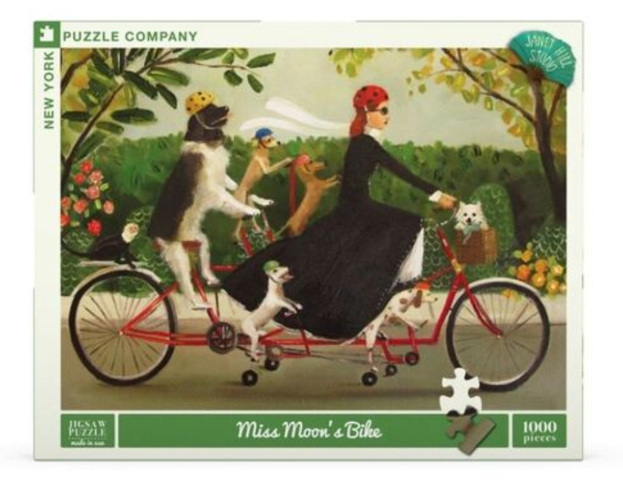 New York Puzzle Company - Miss Moons Bike