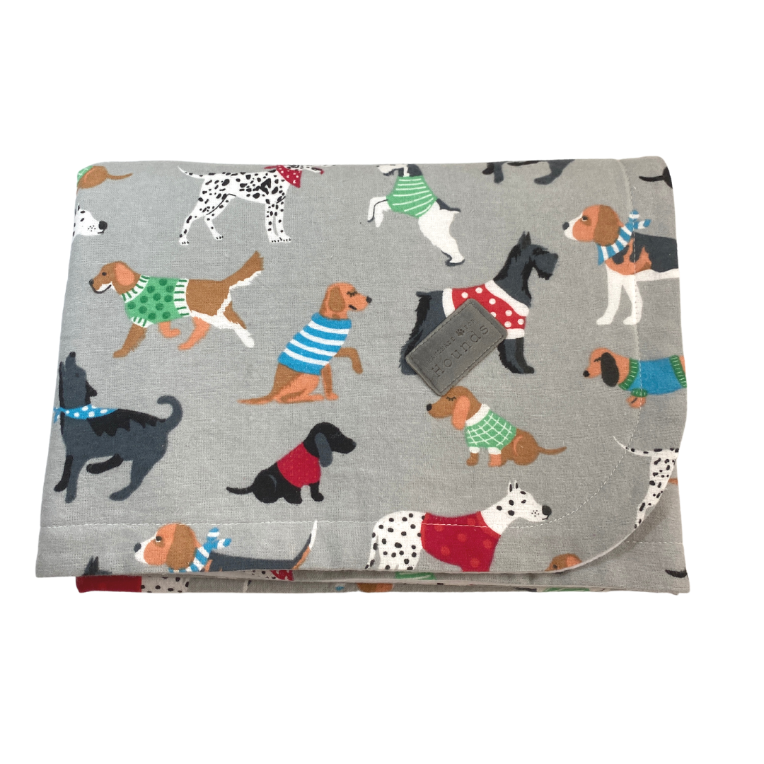 The Winter Dogs Blanket